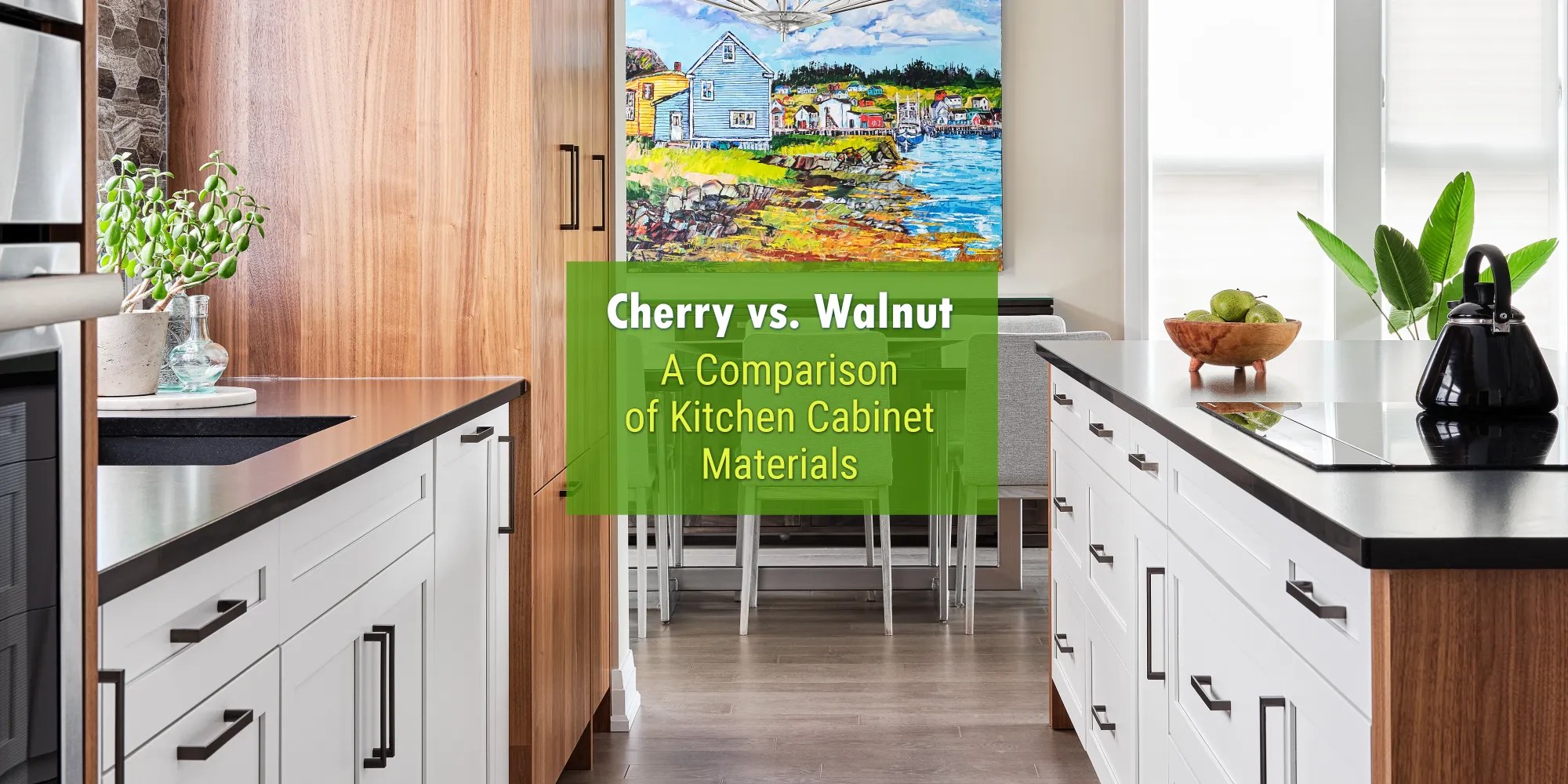 Cherry vs. Walnut A Comparison of Kitchen Materials